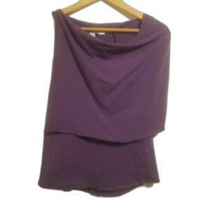 Flutter & Squeak Purple Boho Unique Tank Top Womens Sz S